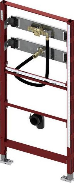 9320008 Модуль писсуара TECEprofil с корпусом клапана смыва TECE U 1, монтажная высота 1120 мм