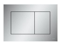 9240402 Панель смыва TECEnow для системы двойного смыва, материал пластик, цвет панели хром матовый