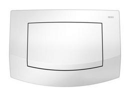 9240140 Панель смыва унитаза TECEambia для одинарной системы смыва, материал пластик, цвет панели белый, антибактериальное покрытие