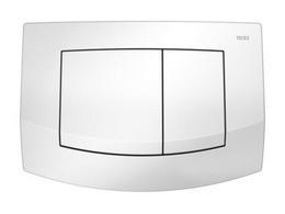 9240240 Панель смыва унитаза TECEambia для двойной системы смыва, материал пластик, цвет панели белый, антибактериальное покрытие