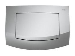 9240125 Панель смыва унитаза TECEambia для одинарной системы смыва, материал пластик, цвет панели хром матовый