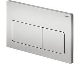 viega клавиша смыва тип 09 хром матовый/хром матовый [109.NN.1]