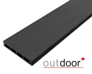 Террасная доска ДПК Outdoor 3D 150*25*4000 мм. ARIZONA BLACK черная