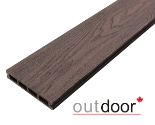Террасная доска ДПК Outdoor 3D 150*25*4000 мм. ARIZONA BROWN коричневая микс