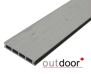 Террасная доска ДПК Outdoor 3D 150*25*4000 мм. HAVANA GREY серая микс