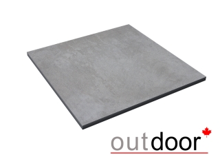 Плитка из керамогранита OUTDOOR, 600*600*20мм, серая ales