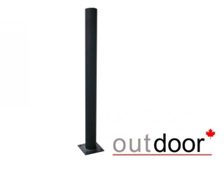 Опора с основанием из чёрного металла, 0,9м, d 60/53мм