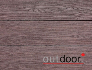 Террасная доска ДПК Outdoor 3D 150*25*4000 мм. STORM BROWN коричневая микс