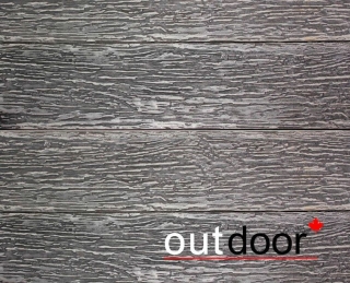 Террасная доска ДПК Outdoor 150*25*4000 мм. OLD WOOD/вельвет графит
