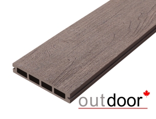 Террасная доска ДПК Outdoor 3D 150*25*3000 мм. NEVADA/CALIFORNIA BROWN коричневая микс