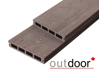 Террасная доска ДПК Outdoor 3D 150*25*3000 мм. NEVADA/CALIFORNIA BROWN коричневая микс