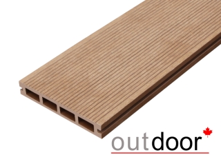 Террасная доска ДПК Outdoor 150*25*4000 мм. вельвет/шлифованная дуб