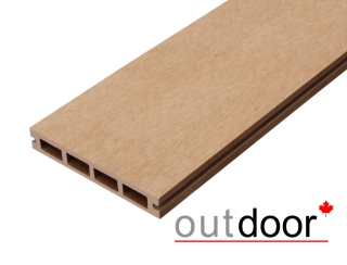 Террасная доска ДПК Outdoor 150*25*4000 мм. вельвет/шлифованная дуб