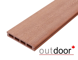 Террасная доска ДПК Outdoor 3D 150*25*4000 мм. NEVADA/CALIFORNIA  красное дерево