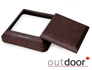 Комплект "Крышка и Юбка" ДПК Outdoor, темно-коричневый (коллекция 2)