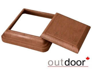 Комплект "Крышка и Юбка" ДПК Outdoor, браш дуб