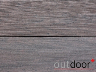 Доска заборная ДПК Outdoor 115*22*3000 мм. браш коричневая микс