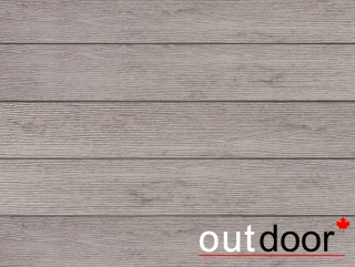 Доска заборная ДПК Outdoor 115*22*4000 мм. STORM GREY серая микс