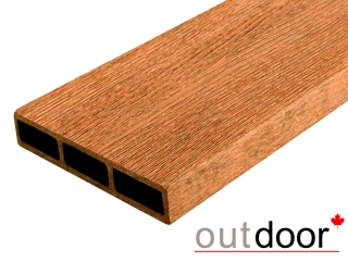 Доска ДПК Outdoor 115*22*3000 мм. STORM дуб