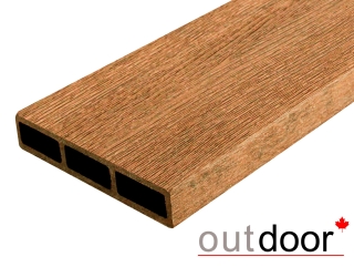 Доска ДПК Outdoor 115*22*4000 мм. STORM дуб