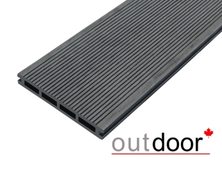 Террасная доска ДПК Outdoor 3D 150*20*3000 мм. HAVANA/вельвет графит