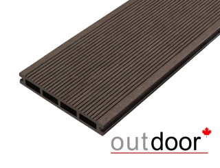 Террасная доска ДПК Outdoor 3D 150*20*3000 мм. HAVANA/вельвет мореный дуб