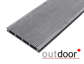 Террасная доска ДПК Outdoor 3D 150*20*3000 мм. HAVANA/вельвет серая