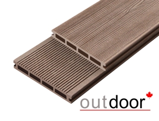 Террасная доска ДПК Outdoor 3D 150*20*3000 мм. STORM/вельвет мореный дуб