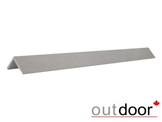 Угол завершающий ДПК Outdoor 50*50*4000 мм. шлифованный HAVANA GREY серый