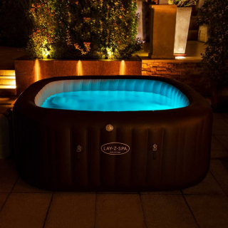 Гидромассажный бассейн Bestway Lay-Z-SPA 60033 Maldives HydroJet Pro (201x201x80 см)