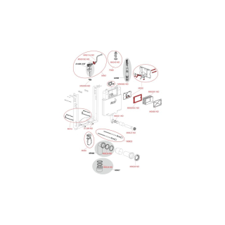 Alcaplast AM1115/1000 RENOVMODUL SLIM