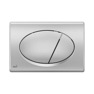 Кнопка управления AlcaPlast хром матовый M72