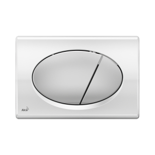 Кнопка управления AlcaPlast хром матовый M73