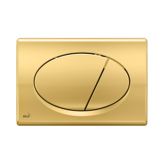 Кнопка управления AlcaPlast золото глянцевое M75