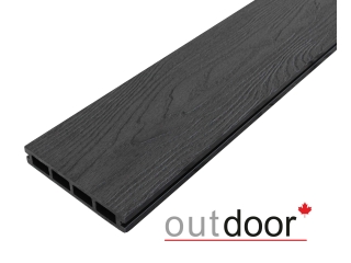 Террасная доска ДПК Outdoor 3D 150*25*4000 мм. ARIZONA BLACK черная