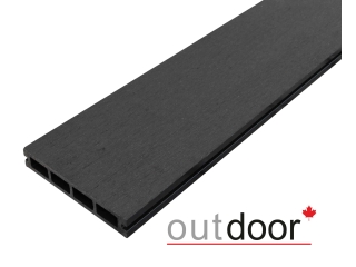 Террасная доска ДПК Outdoor 3D 150*25*4000 мм. ARIZONA BLACK черная