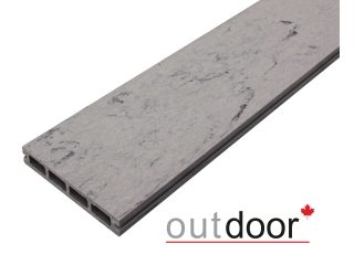 Террасная доска ДПК Outdoor 3D 150*25*4000 мм. ARIZONA BLACK серая микс