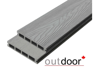 Террасная доска ДПК Outdoor 3D 150*25*4000 мм. HAVANA GREY серая микс