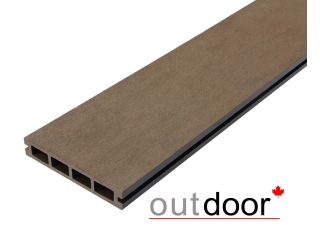Террасная доска ДПК Outdoor 3D 150*25*4000 мм. OCEAN BROWN коричневая микс