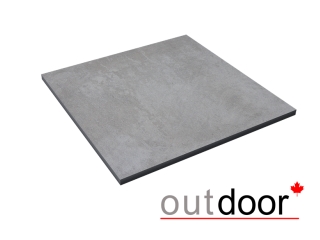 Плитка из керамогранита OUTDOOR, 600*600*20мм, серая ales
