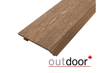 Фасадная доска ДПК Outdoor 3D 156*21*4000 мм. STORM дуб