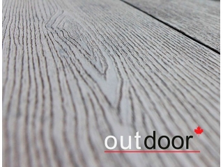 Террасная доска ДПК Outdoor 3D 150*25*4000 мм. STORM GREY серая