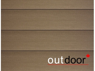 Террасная доска ДПК Outdoor 150*25*3000 мм. браш/вельвет темно-коричневая