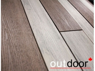 Террасная доска ДПК Outdoor разноширокая 3D STORM MIX Комплект