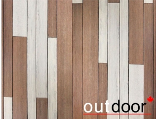 Террасная доска ДПК Outdoor разноширокая 3D STORM MIX Комплект