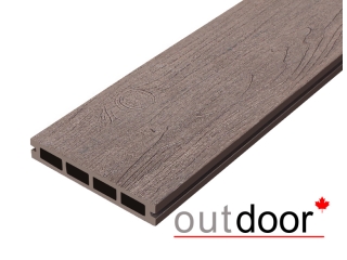 Террасная доска ДПК Outdoor 3D 150*25*3000 мм. NEVADA/CALIFORNIA BROWN коричневая микс