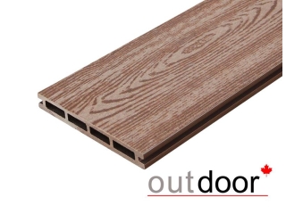 Террасная доска ДПК Outdoor 150*20*4000 мм. вельвет/текстура дерево дуб