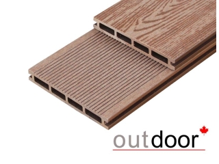 Террасная доска ДПК Outdoor 150*20*4000 мм. вельвет/текстура дерево дуб