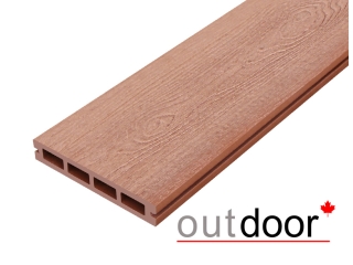 Террасная доска ДПК Outdoor 3D 150*25*4000 мм. NEVADA/CALIFORNIA  красное дерево