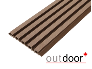 Панель универсальная ДПК Outdoor 3D 220*25*4000 мм. шлифованная дуб